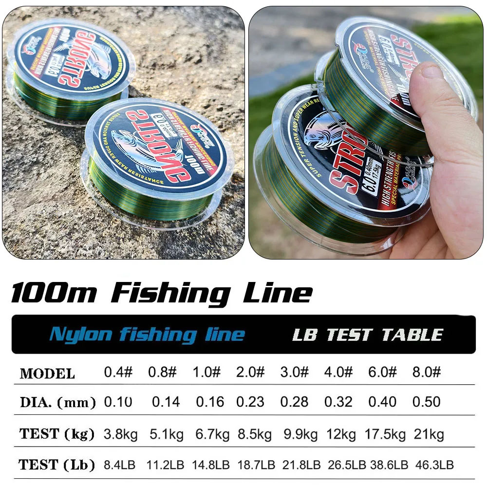 Limnoid100M Fluorocarbon-Monof – Fluorocarbon Line Bewertung und Preis