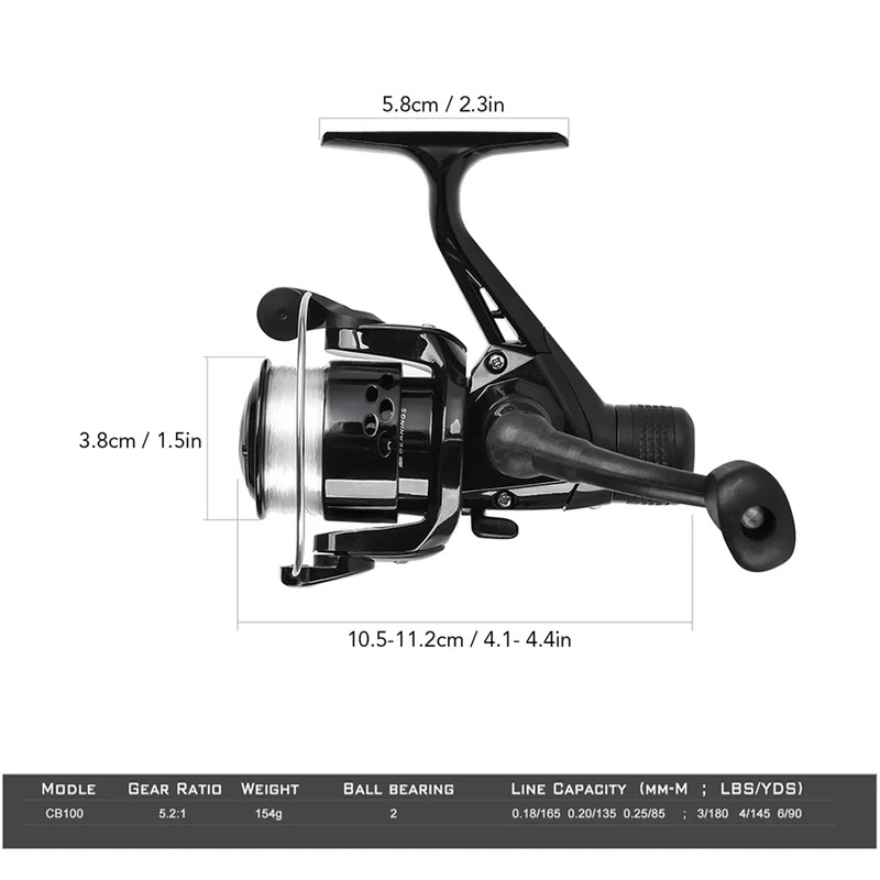 BRAVMAK 2,1/ 2,3 mTeleskop Ang – Fishing Line Box Bewertung und Preis